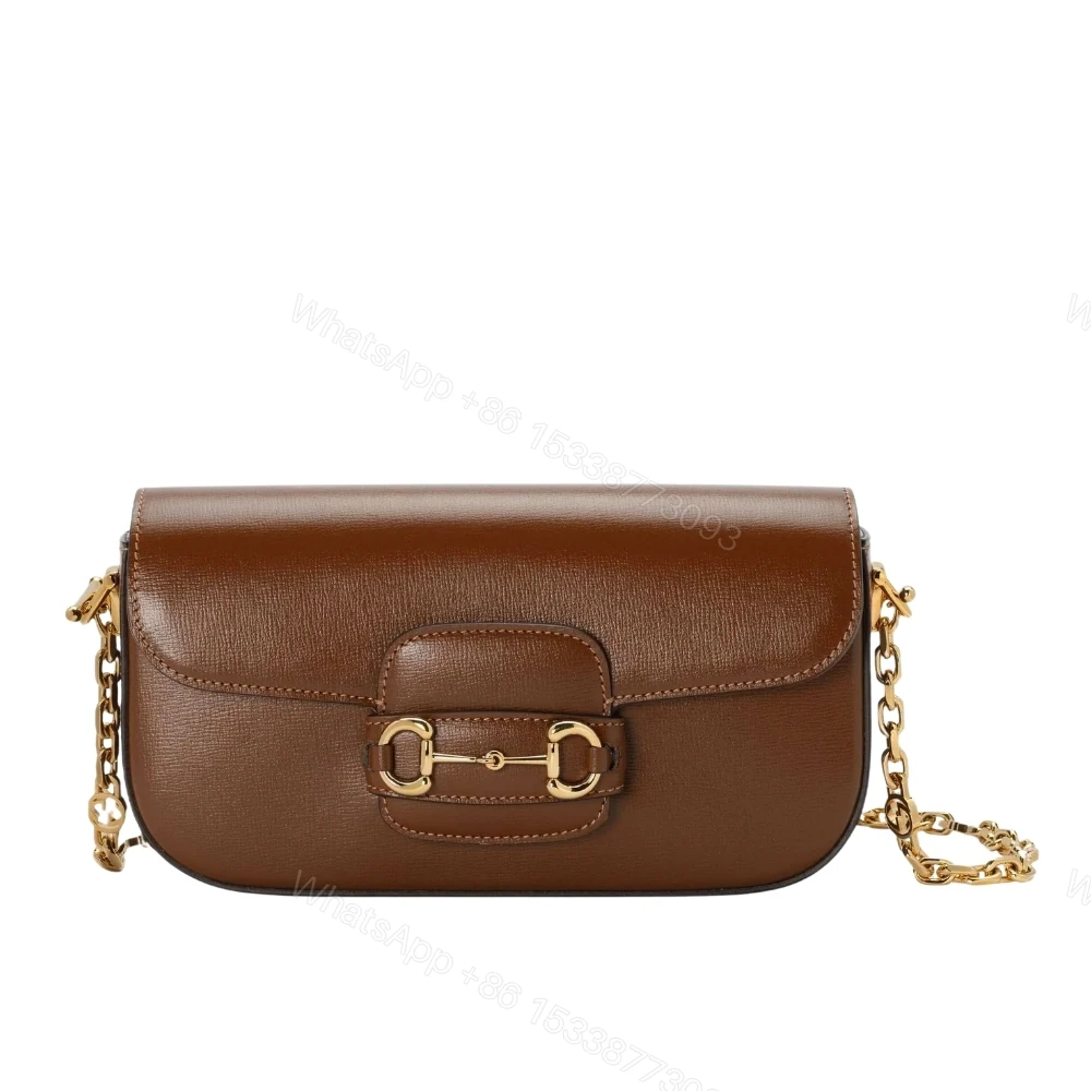 Gucci Horsebit 1955 Small Shoulder Bag Brown 24Cm — view 1