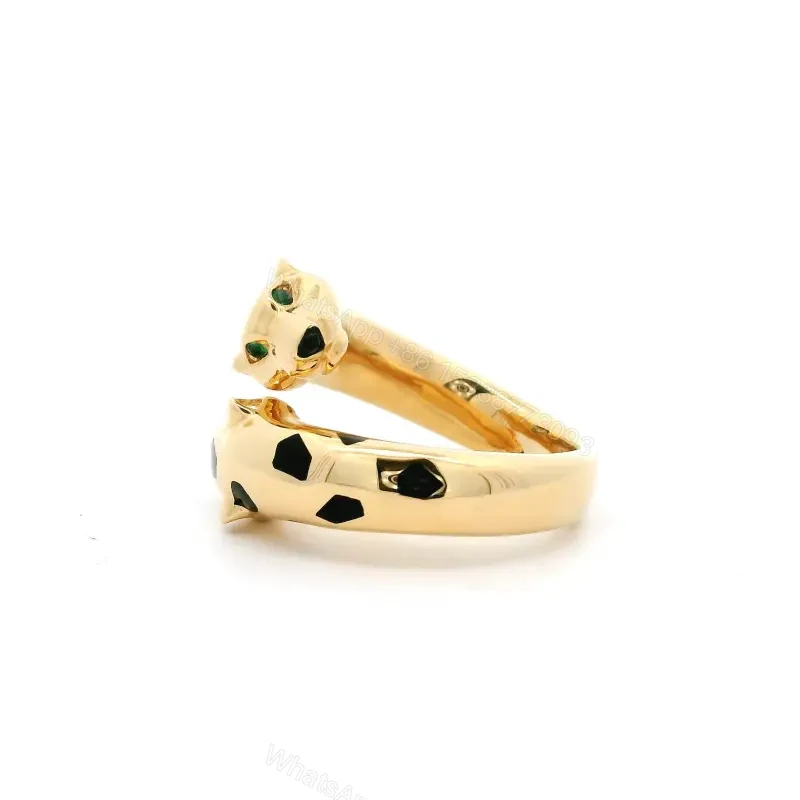 View 6 of Panthère de Cartier 18K Yellow Gold And Tsavorite Garnet Ring