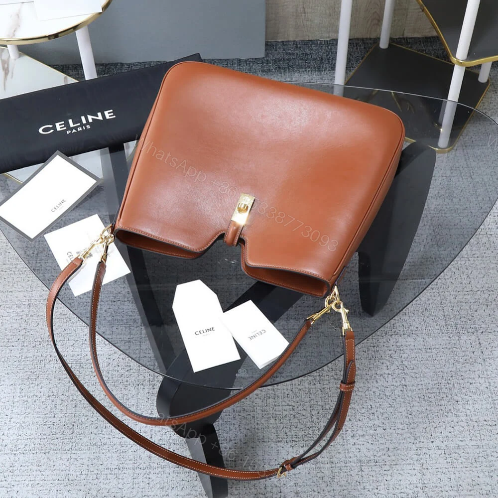 View 6 of CELINE MEDIUM CAMILLE 16 SOFT BAG IN SMOOTH CALFSKIN