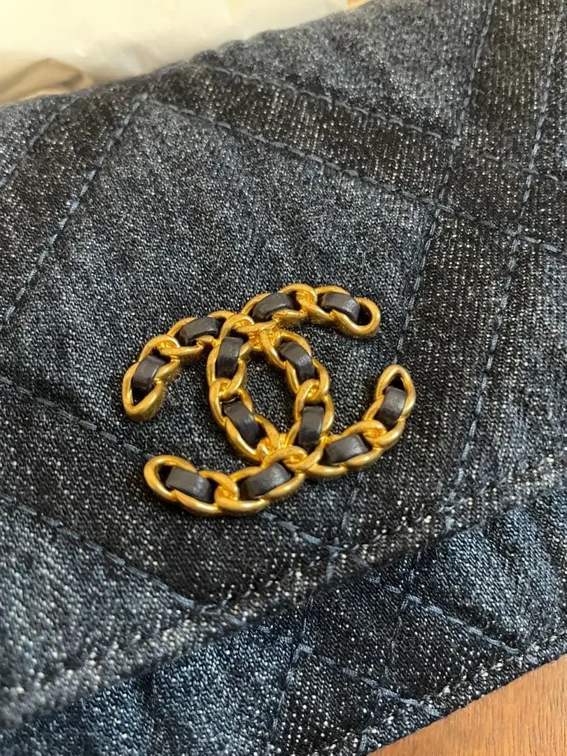 View 3 of Chanel Denim Blue 19 Wallet On Chain