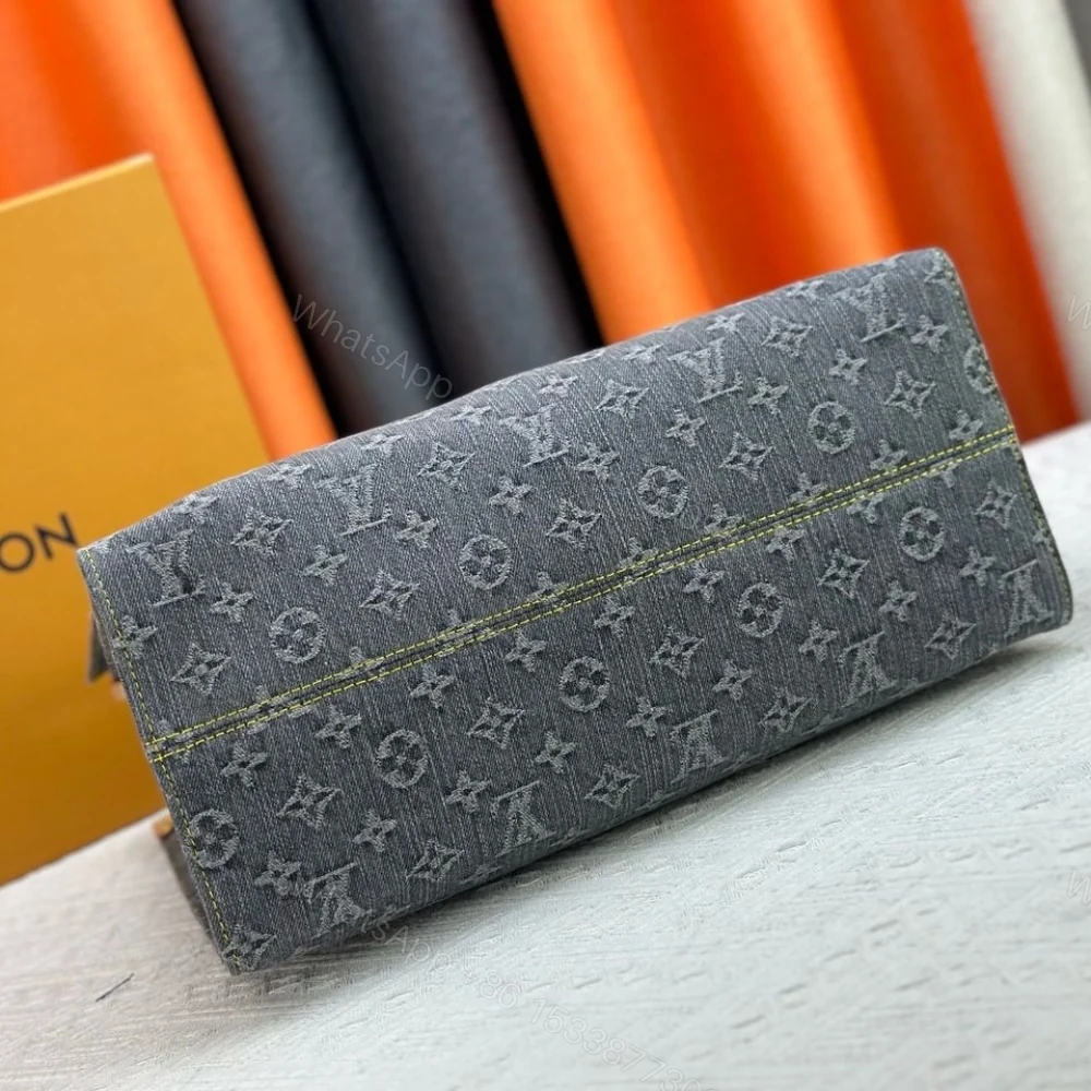 View 5 of LOUIS VUITTON ONTHEGO MM WASHED GRAY 35CM M13189