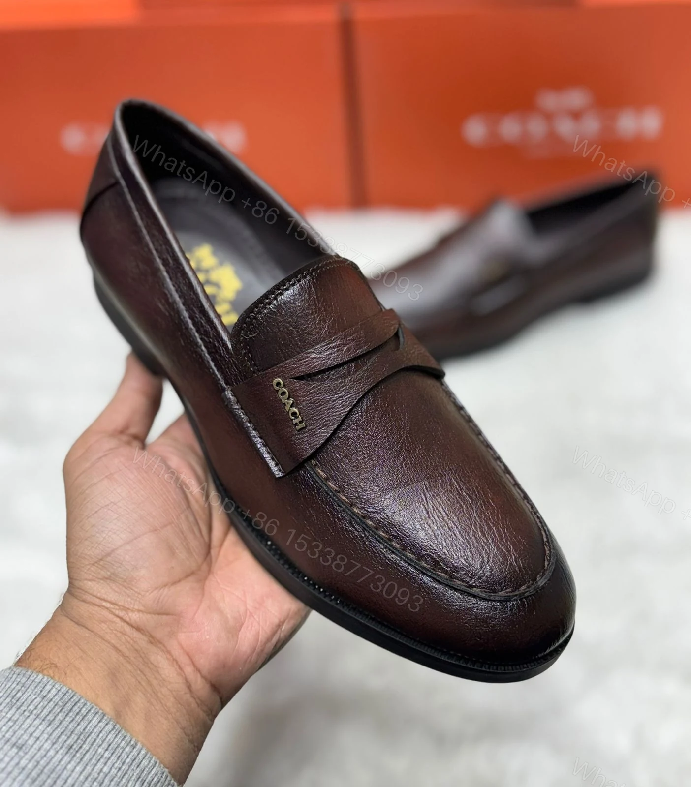View 3 of Coach Loafers First Copy Shoes — Premium Luxury | COD India