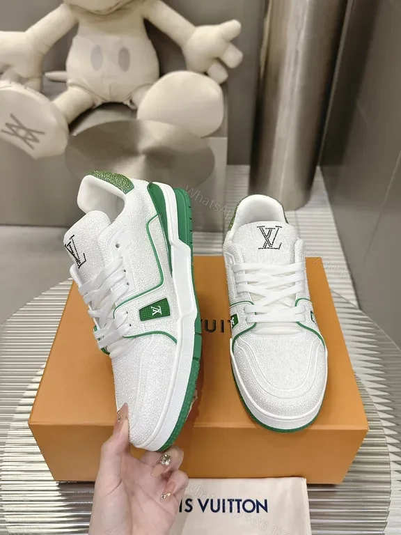 View 9 of Chic Velocity Trainers: Luxury LV-Style Comfort Sneakers