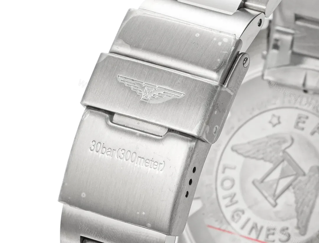 View 9 of Longines Conquest Black Dial Automatic Stainless Steel Watch