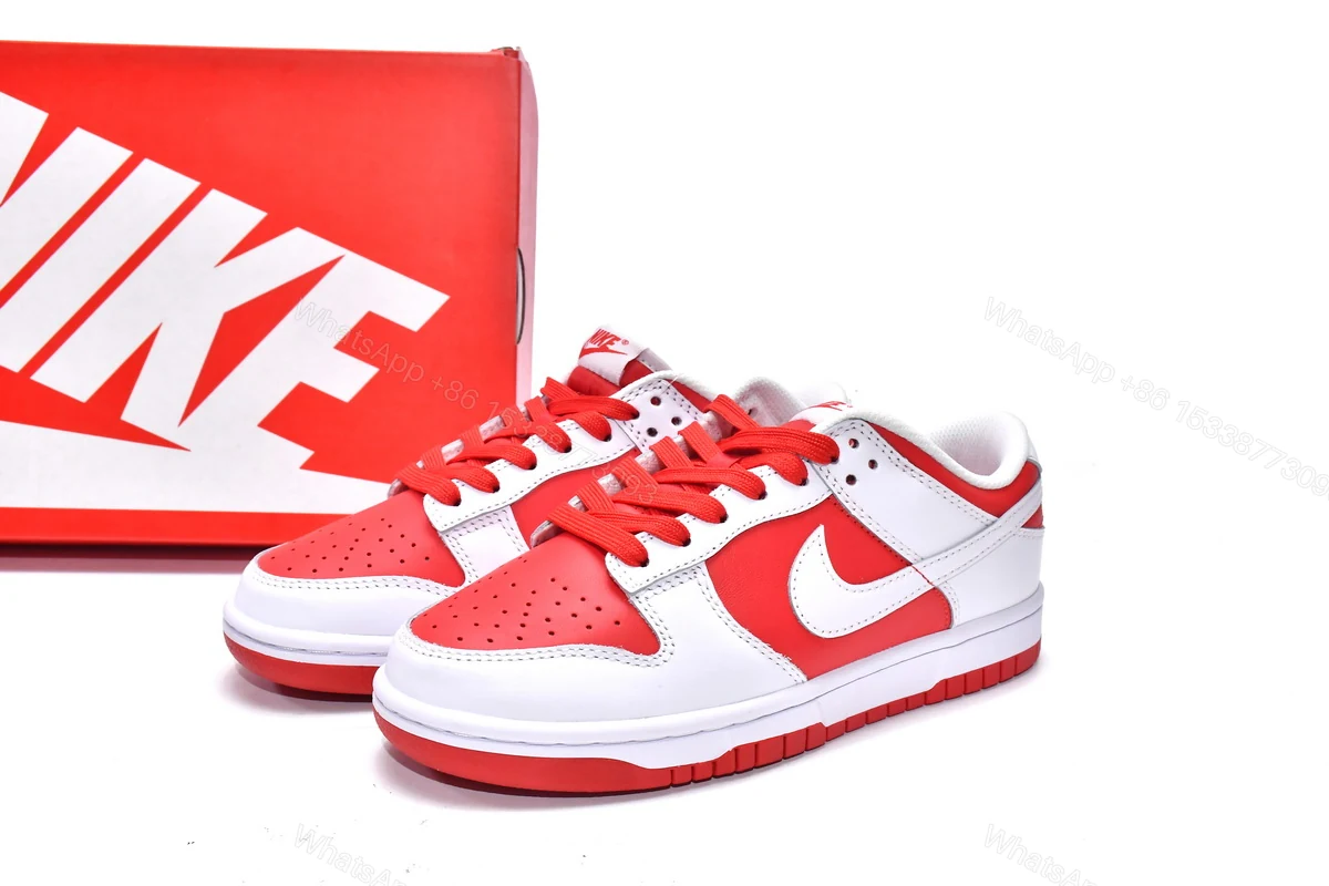 Nike Dunk Low Championship Red CW1590-600 — view 2