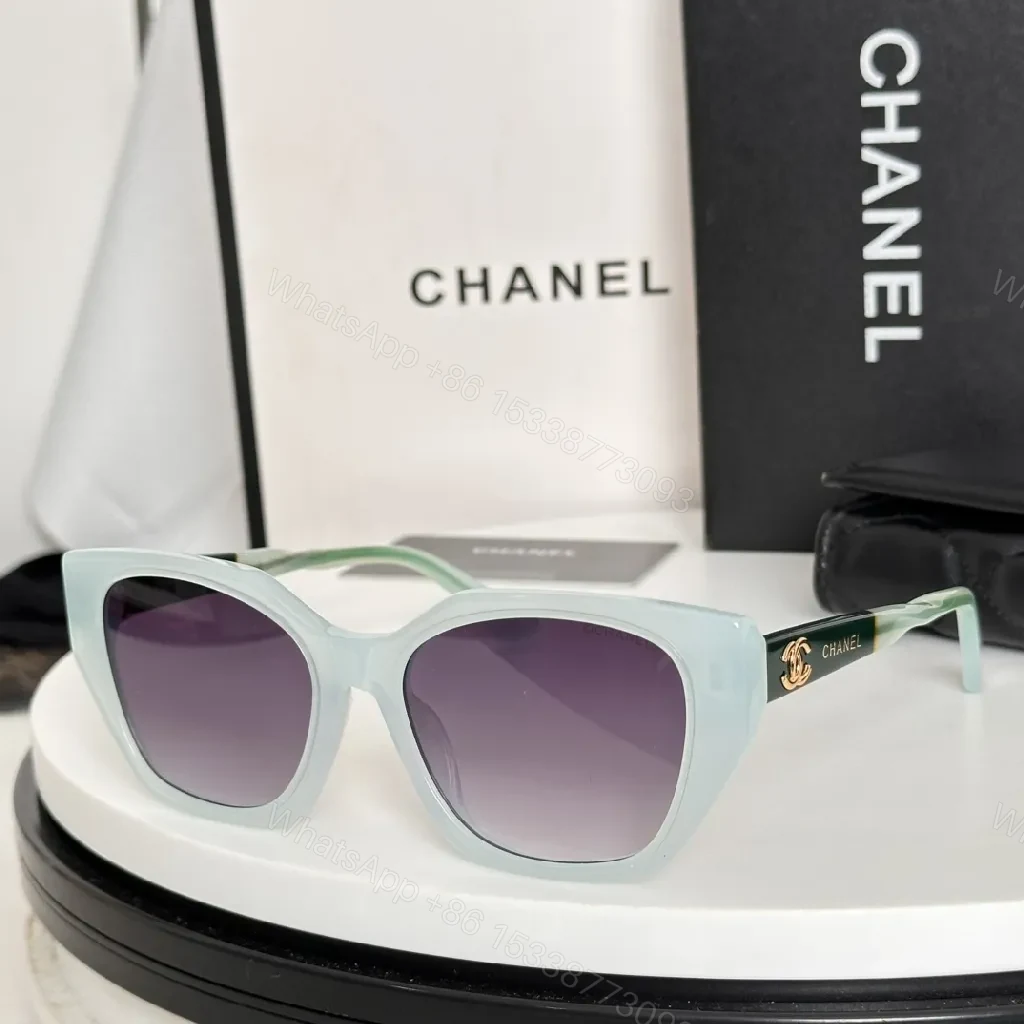 View 9 of Tortoise Shell Sunglasses with Gold Detailing – Luxe Eyewear