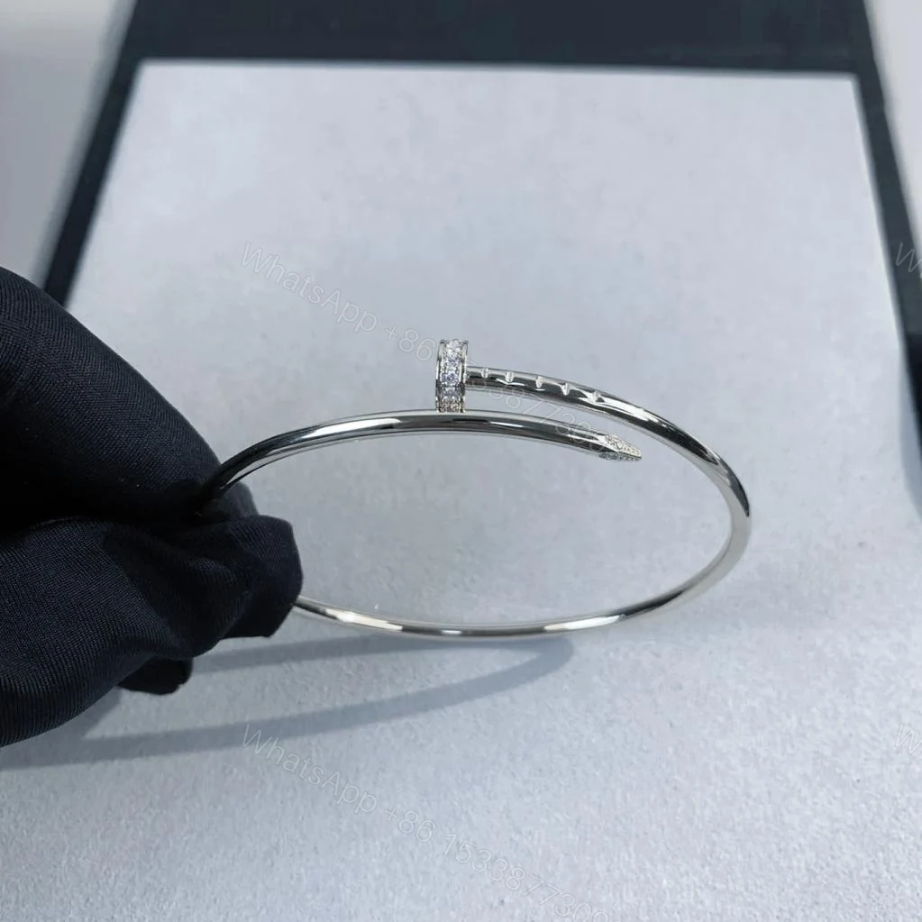 View 7 of Cartier Juste Un Clou Bracelet, Small Model, Diamonds