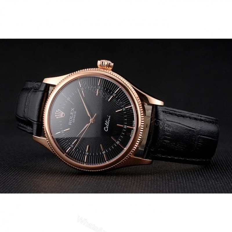View 5 of Superclone Rolex Cellini Black Dial REP016815