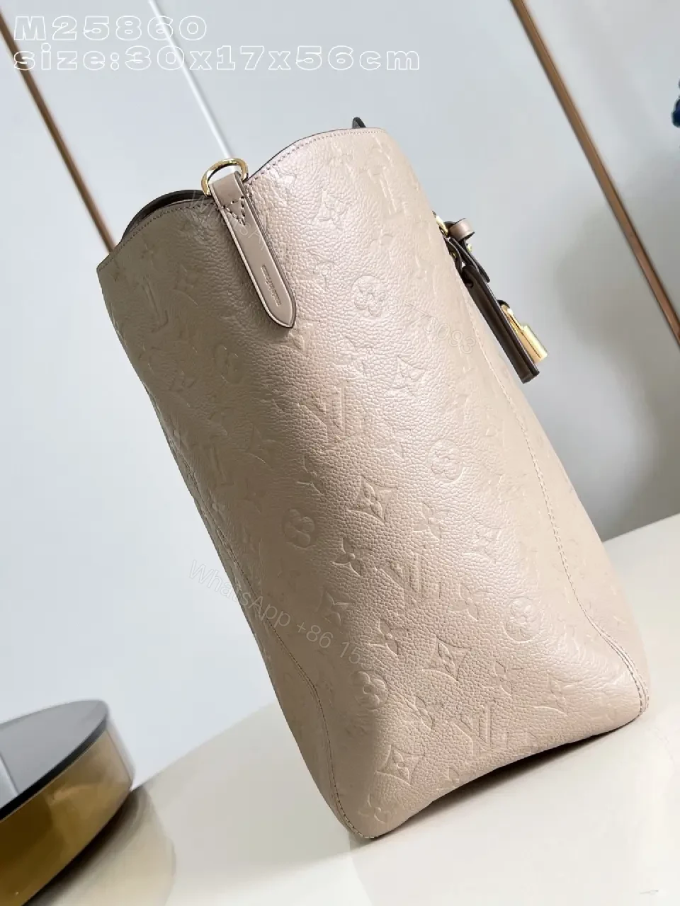 View 4 of Chic Monogram Tote: Structured Luxury, All-Day Versatility