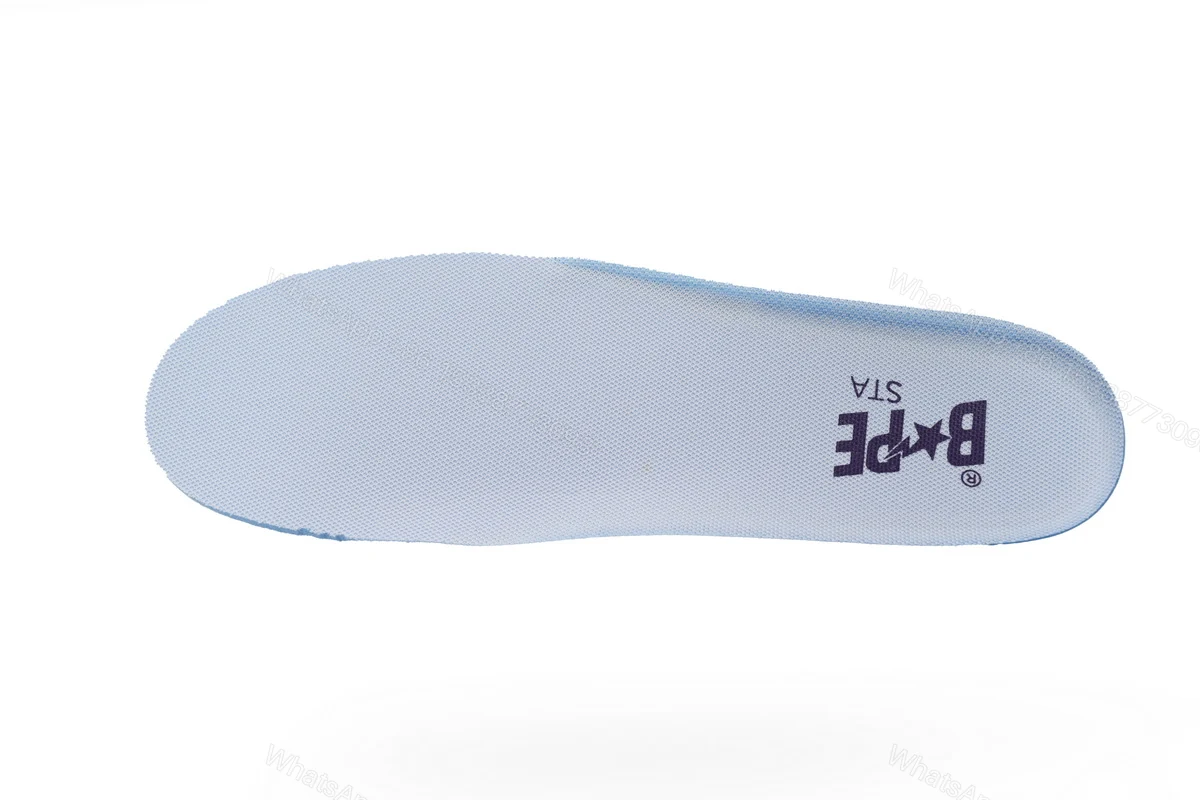 View 9 of Cheap Fake BapeSta A Bathing Ape Low White Purple 1170 0191 007