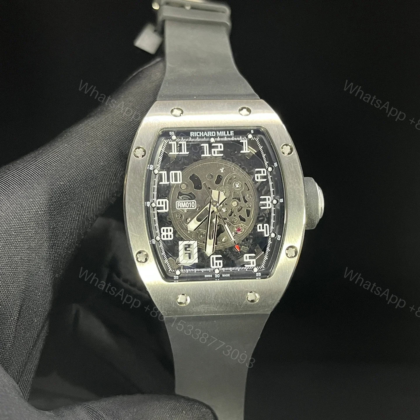 Richard Mille Skeleton Automatic Mechanical Watch RM010-SK-AUTO-48MM — view 1