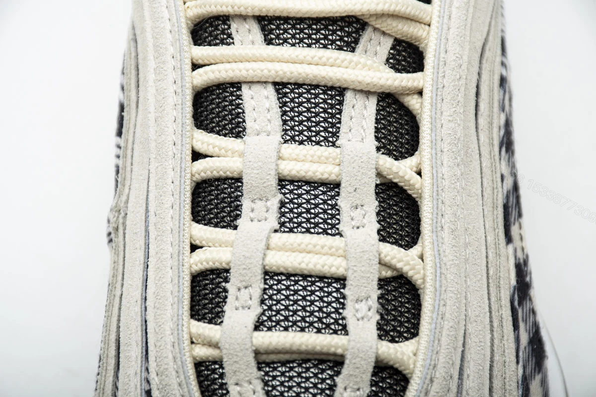 View 8 of Nike Air Max 97 Plaid Light Cream 312834-201