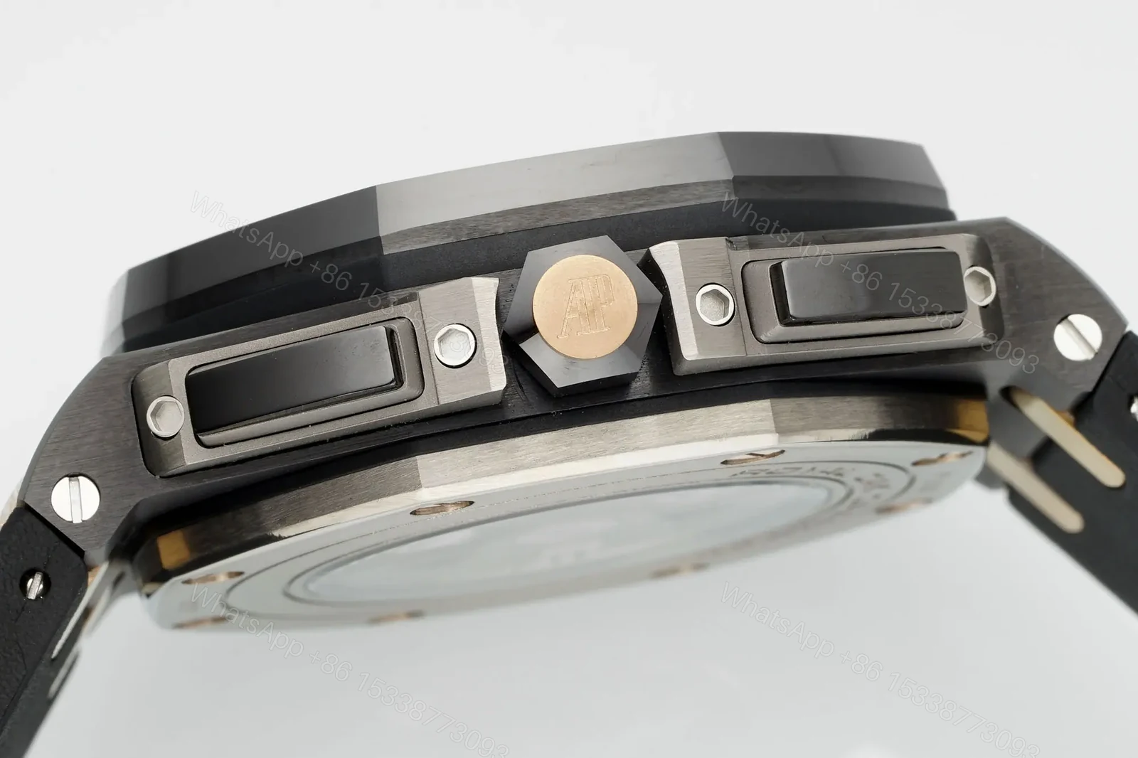 View 6 of V9 Factory Royal Oak Offshore 26400 Series Watch – Black Ceramic with Custom Cal.3126 Movement