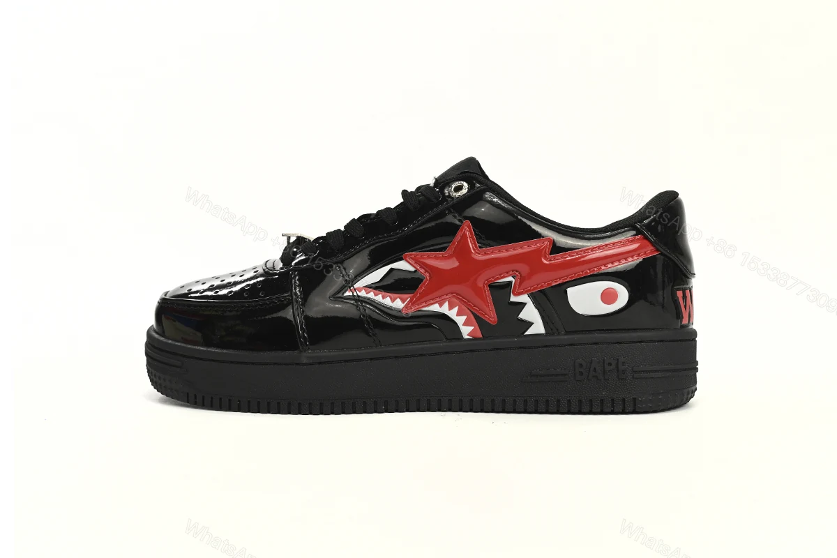 View 12 of A Bathing Ape Bape Sta Low Shark Black