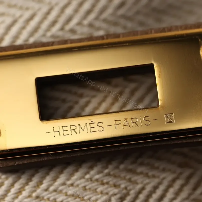 View 14 of 高仿Hermes*Birkin25大象灰金扣免檢版