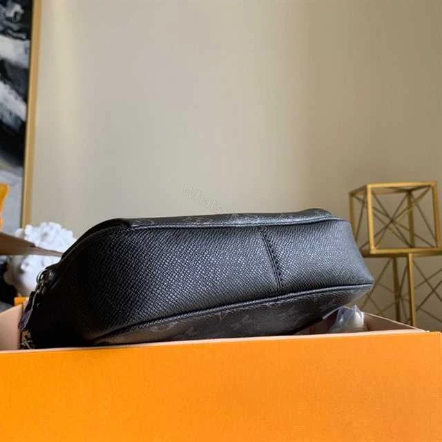 View 6 of LOUIS VUITTON OUTDOOR BUMBAG TAIGARAMA IN BLACK M30245