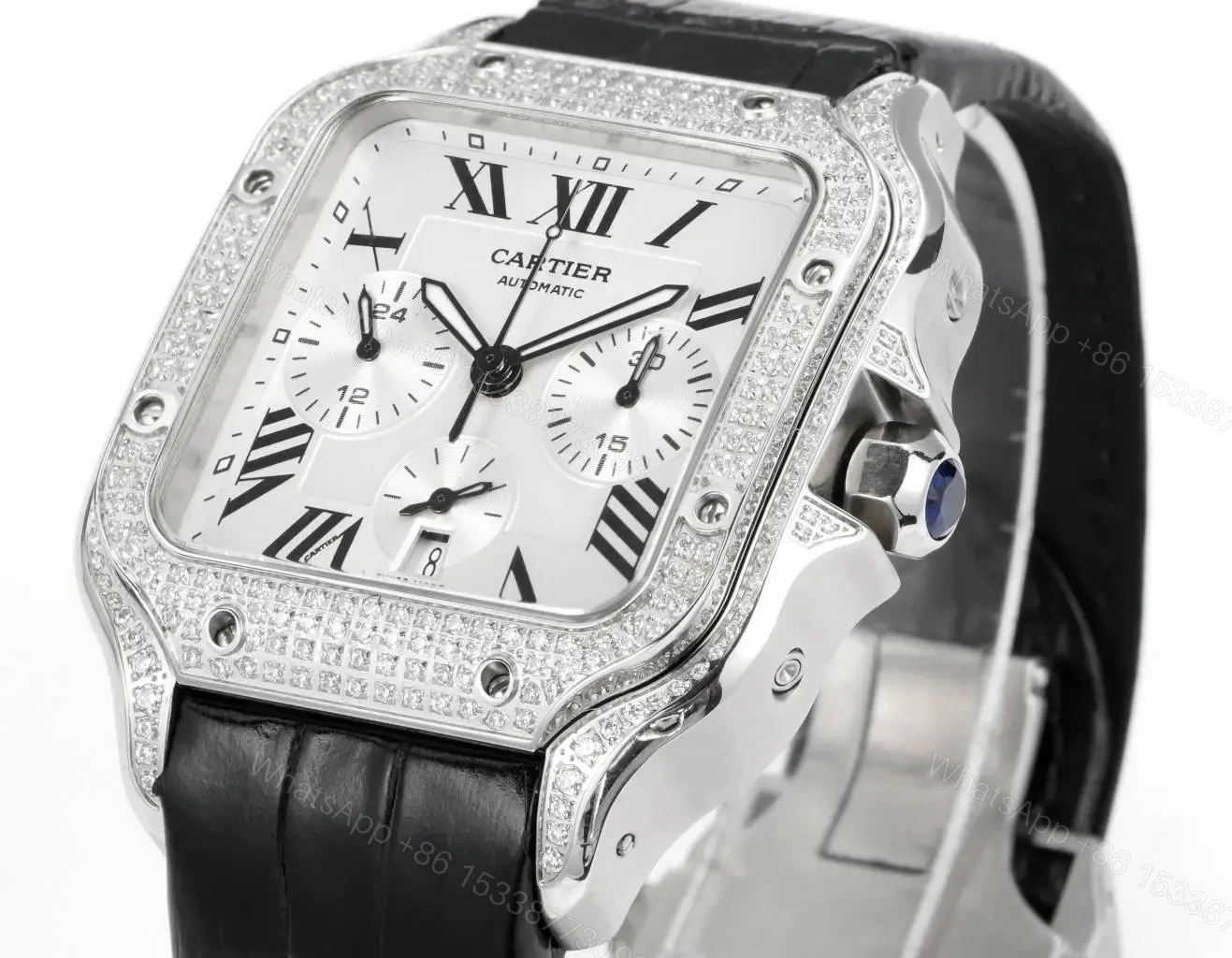 View 4 of Cartier Santos Chronograph Extra Large 43mm CARTIER-SANTOS-CHRONO43