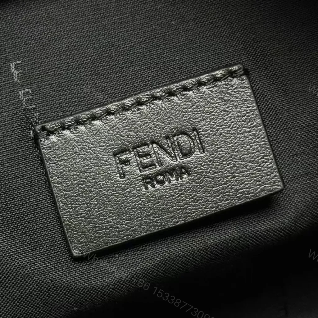 View 3 of Monogram Crossbody: Textured Leather, Modern Chic, Everyday Essentials
