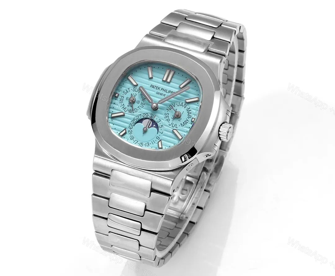 View 3 of Patek Philippe Nautilus Blue Perpetual Calendar