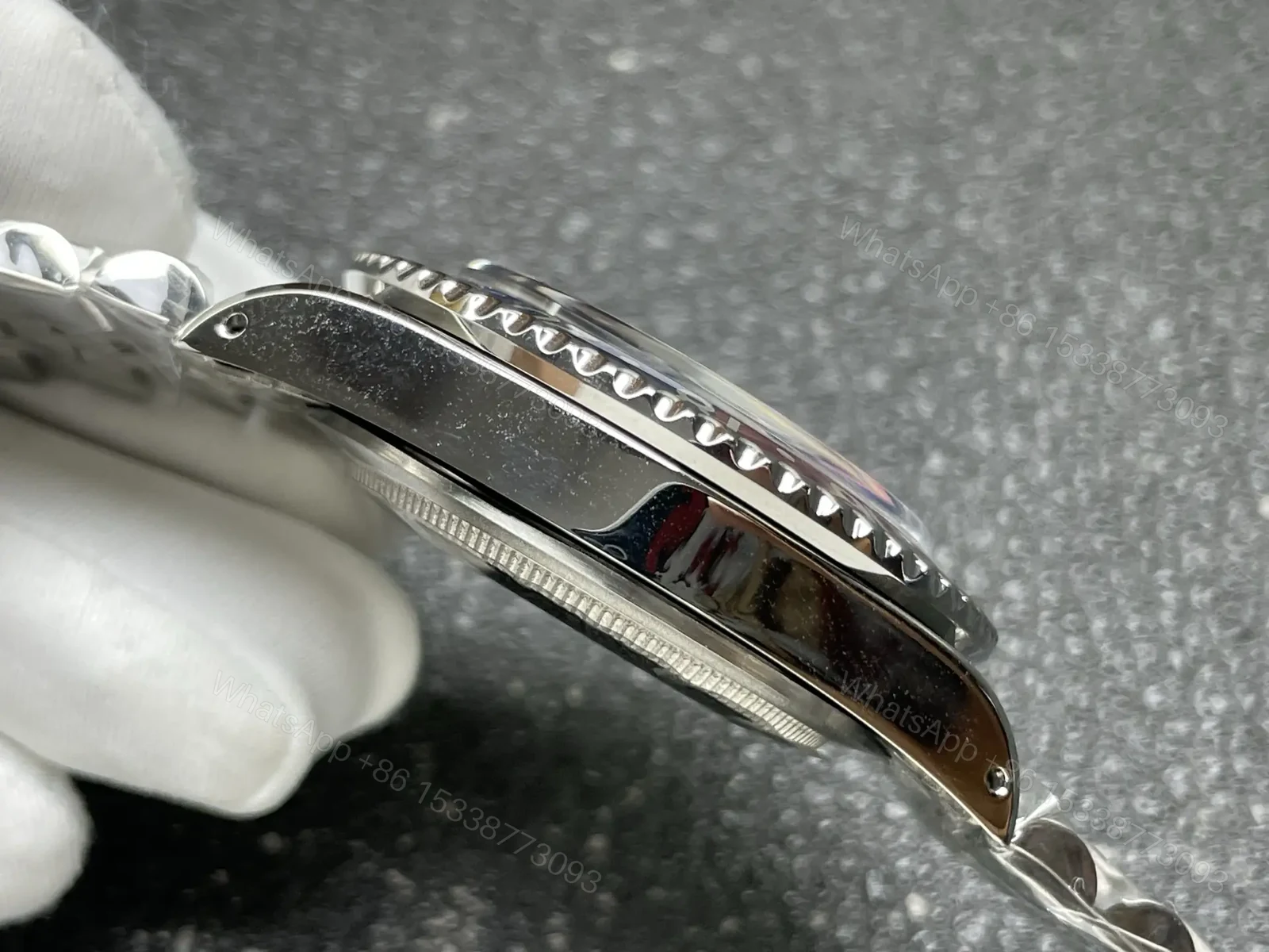 View 9 of Rolex GMT-Master II Pepsi Watch Jubilee Bracelet Ultimate 40MM 126710BLRO-0001