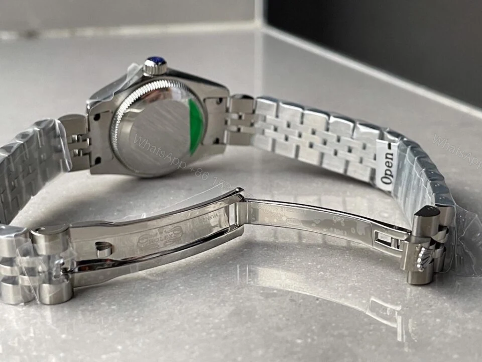 View 7 of Rolex Datejust ladies 28mm silver dial fluted bezel