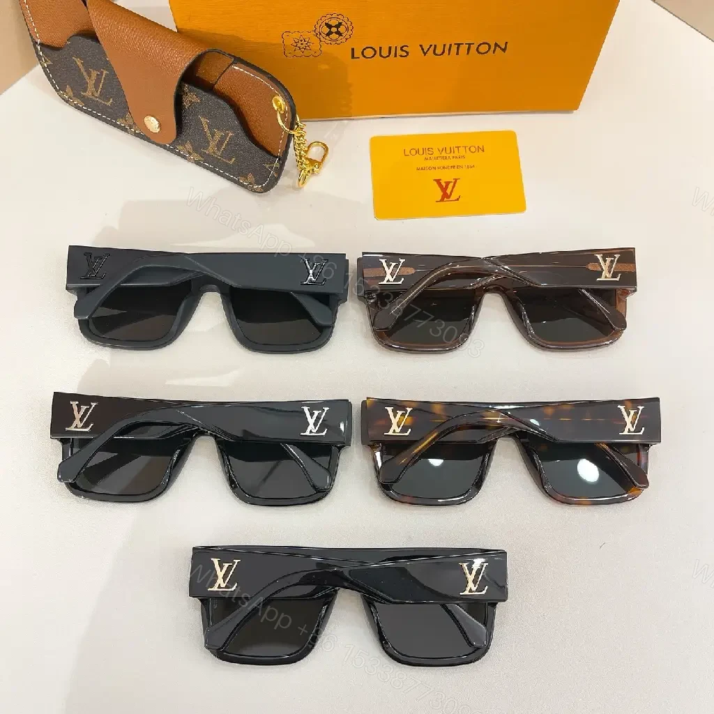 View 3 of Brown Acetate Oversized Sunglasses: Modern Chic, Polarized Comfort