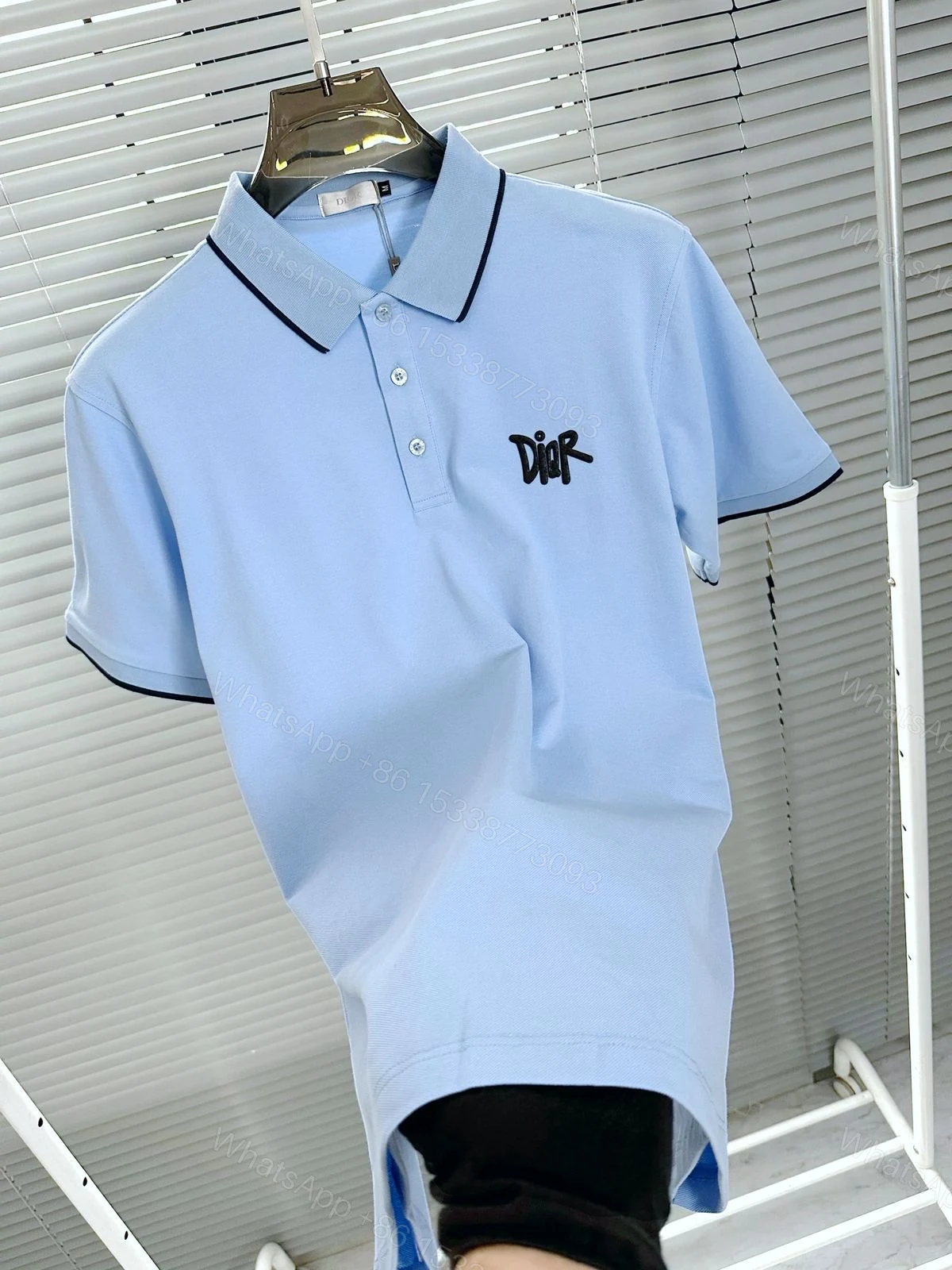 View 3 of FIRST COPY DIOR HIGHEND SUMMER COLLECTION POLO T-SHIRT