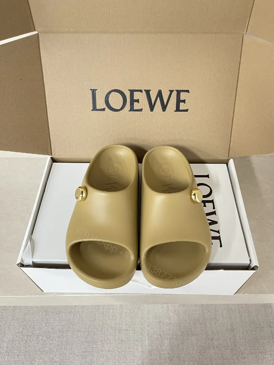 View 8 of Minimalist Signature Slip-On Sandals - Luxe Comfort