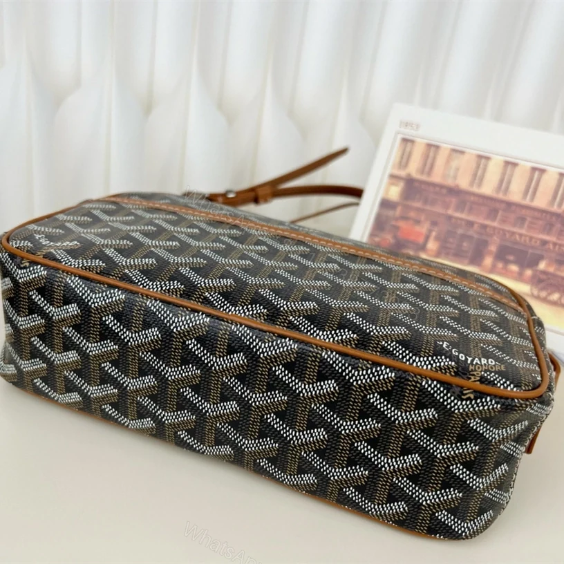 View 3 of 高仿Goyard*CAPVEP4相機郵差包棕色小號免檢版