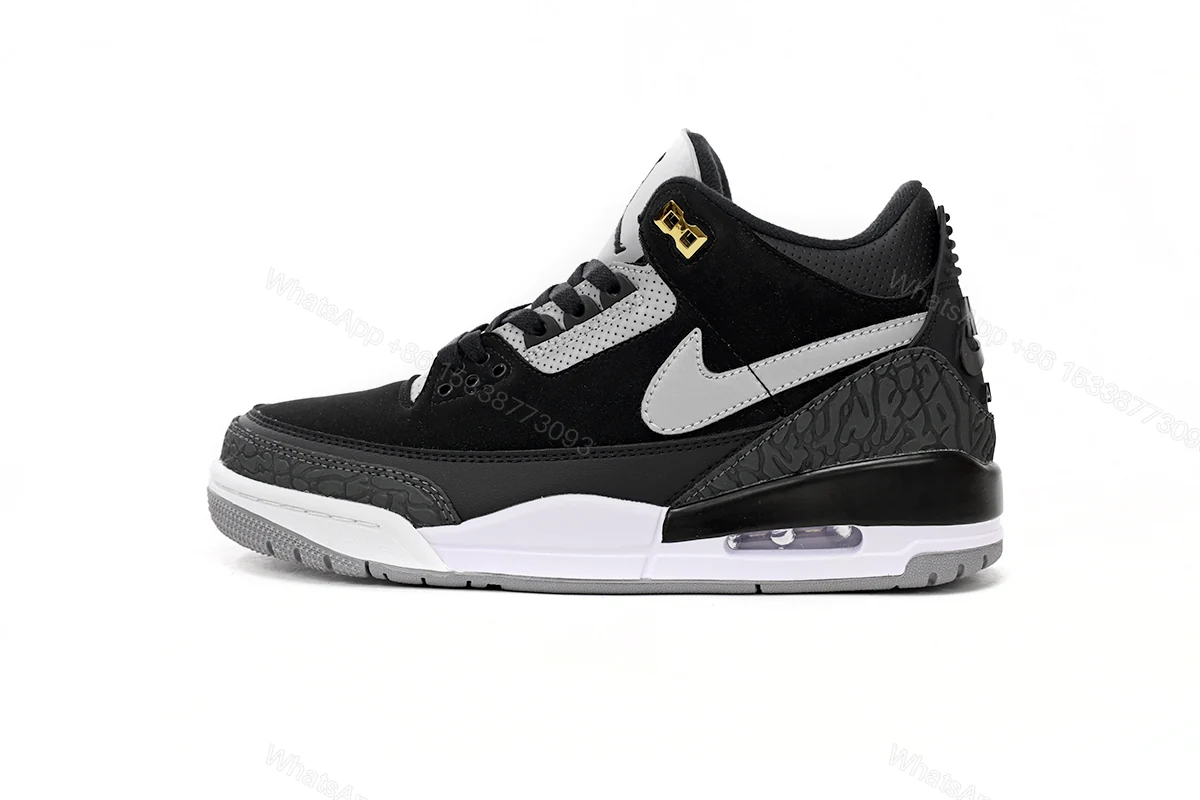 View 12 of Air Jordan 3 Tinker “Black Cement”15 CK4348-007