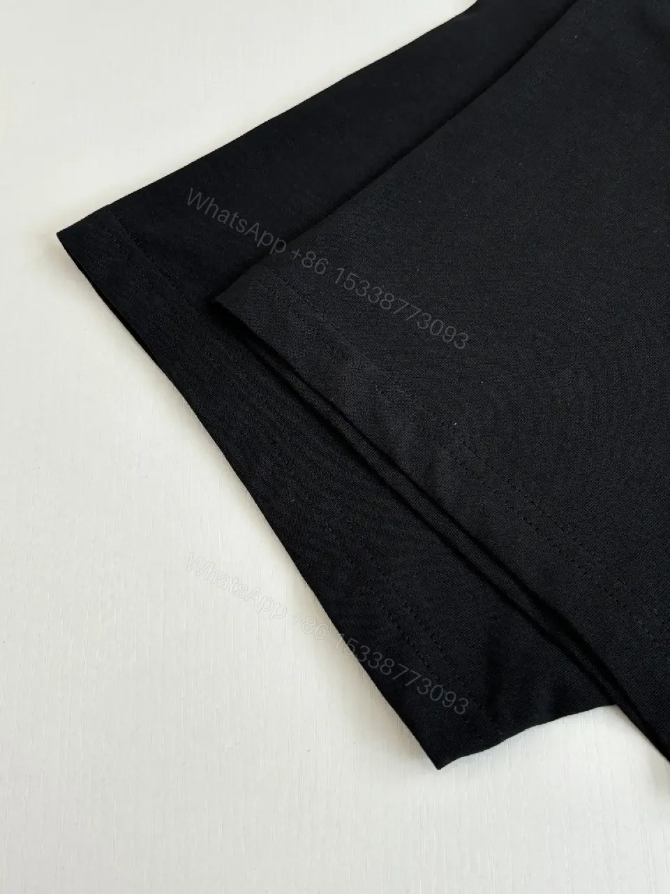 View 2 of Black Cotton Oversized Bold BALENCIAGA Graphic T-Shirt