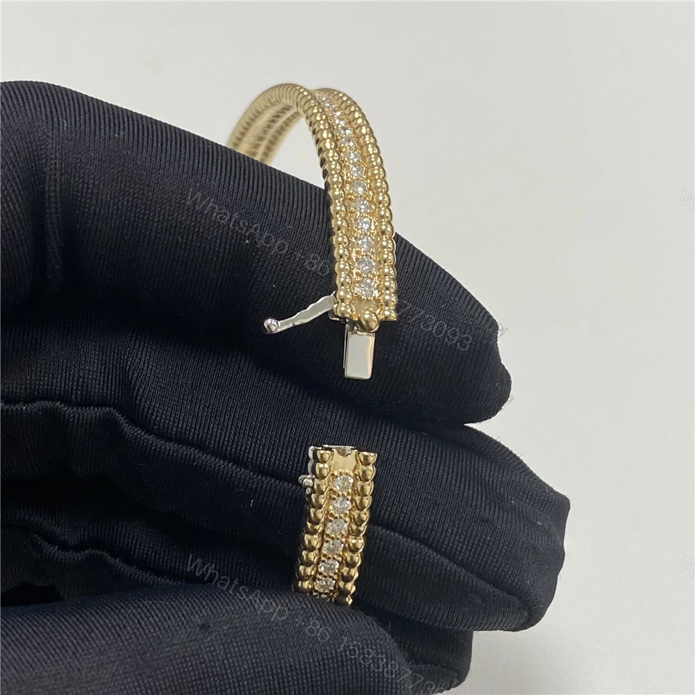 View 4 of Van Cleef & Arpels Perlée Diamond Bracelet 1 Row VCARP27B00