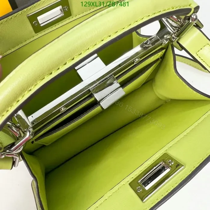 View 18 of Fendi Beige Peekaboo ISeeU Small Bag ZB7481
