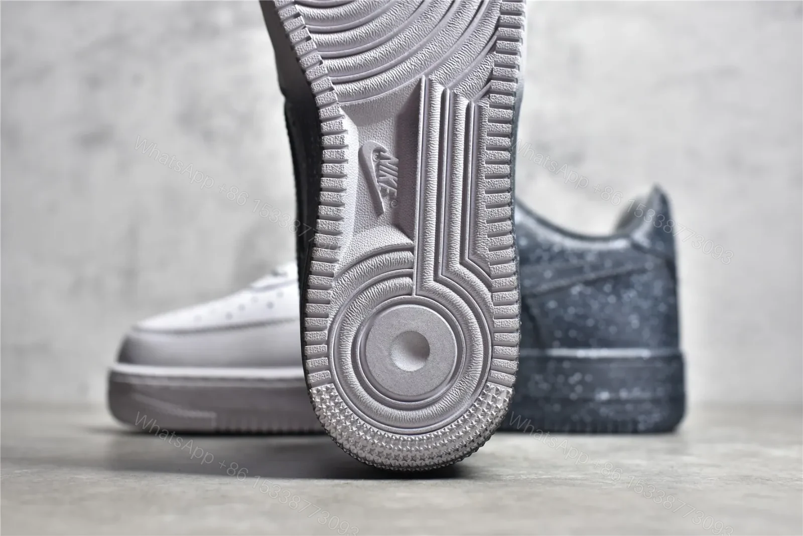 View 9 of Chrome hearts x Air Force Grey and White Reps