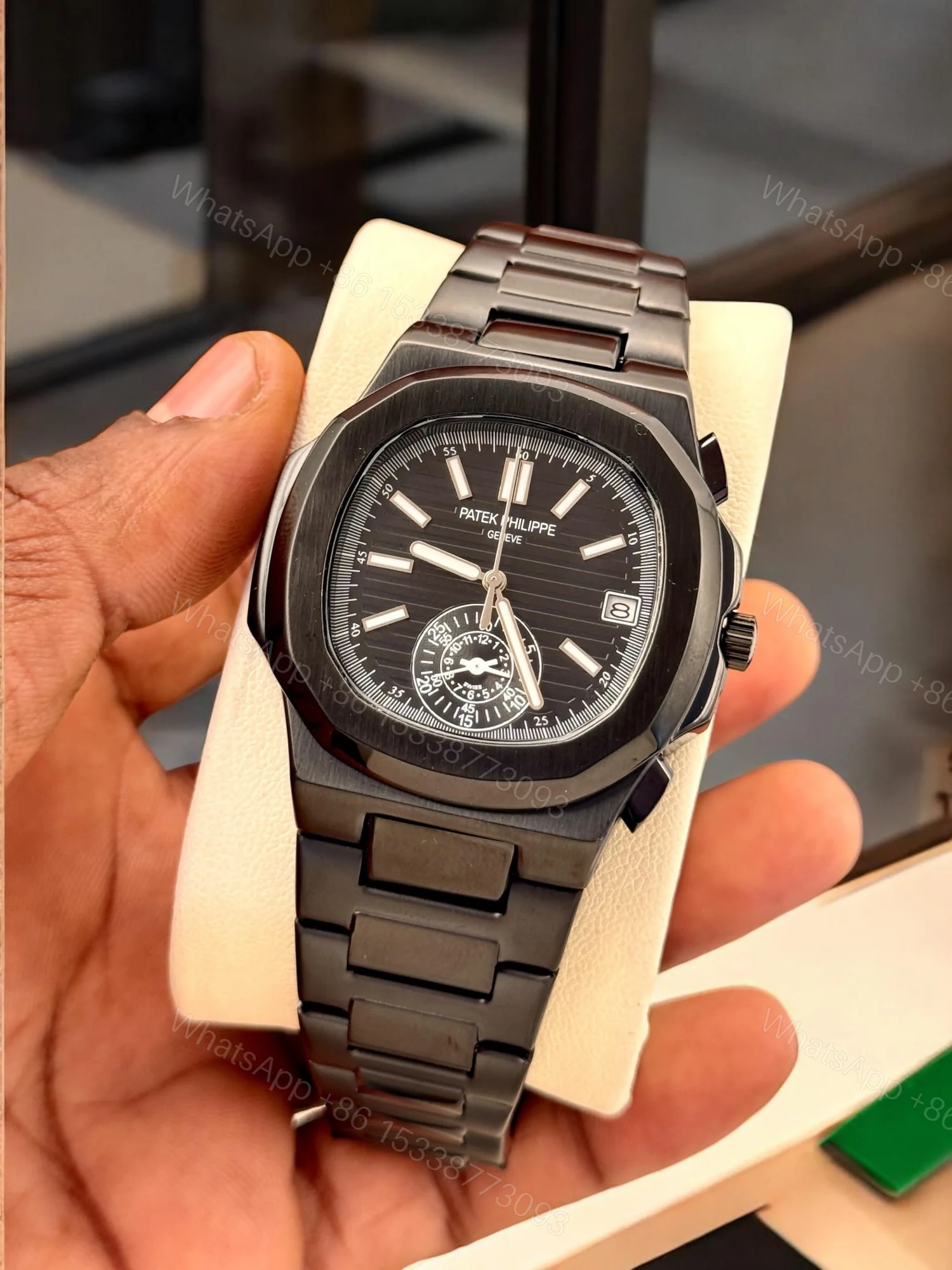 View 3 of FIRST COPY PATEK PHILIPPE BRANDED WATCH