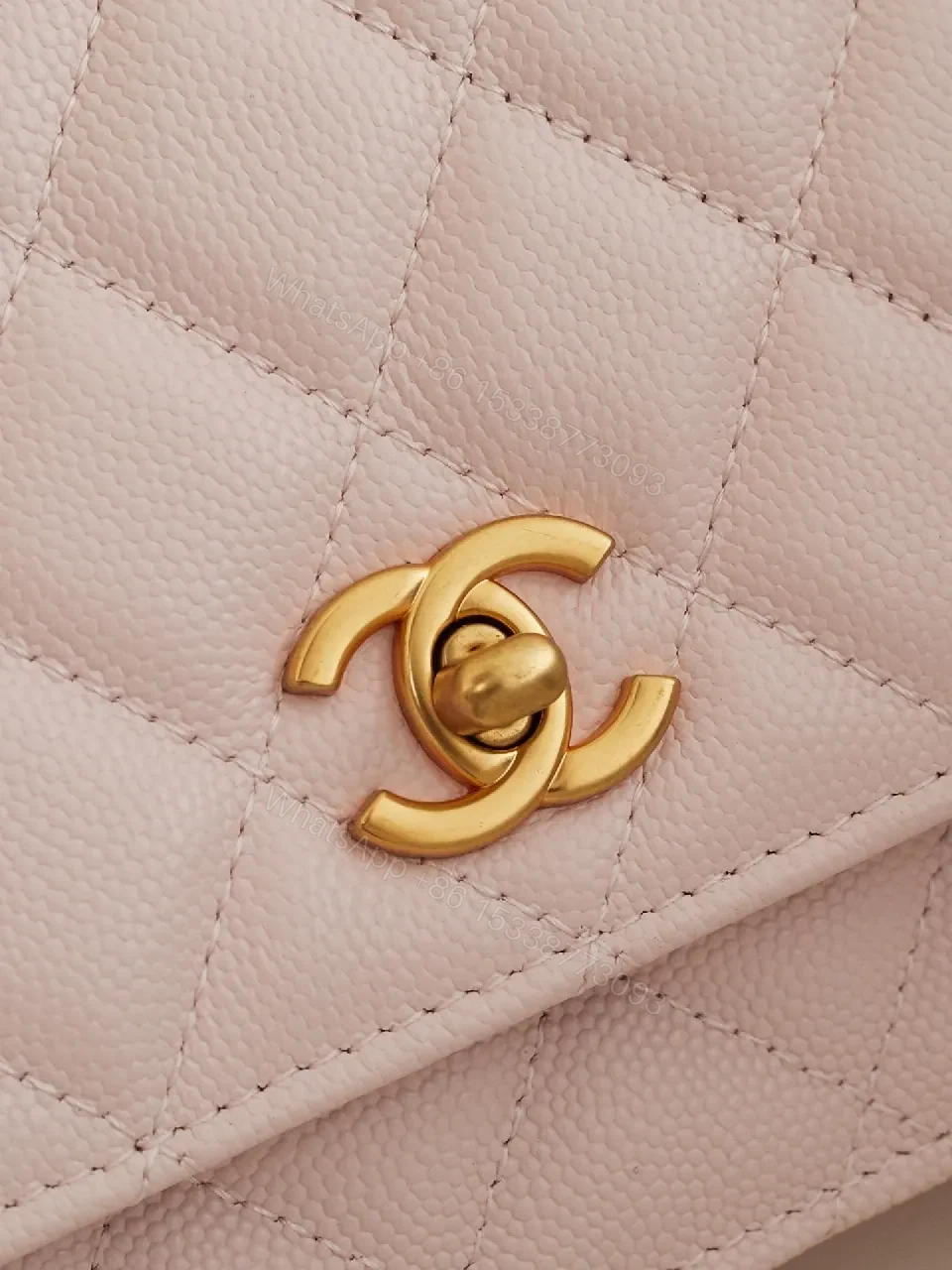 View 6 of Soft Pink Quilted Mini Bag - Luxe, Compact, All-Day Elevation