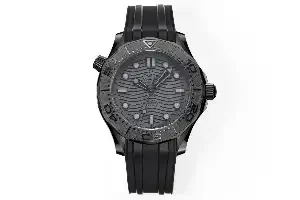 Omega Seamaster 300M Black Dive Watch 43.5mm Black Ceramic with Super LumiNova — view 1