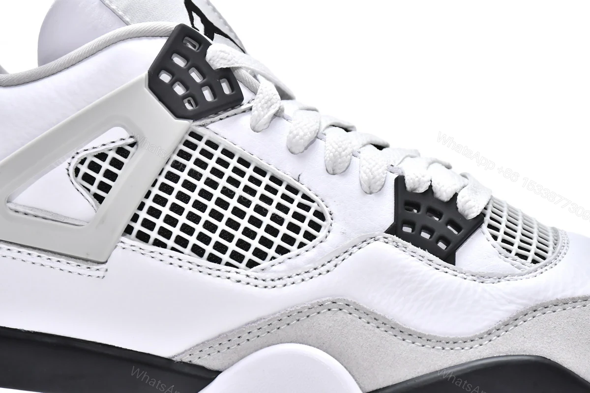 View 4 of Air Jordan 4 Retro Military Black DH6927-111(Top Quality)