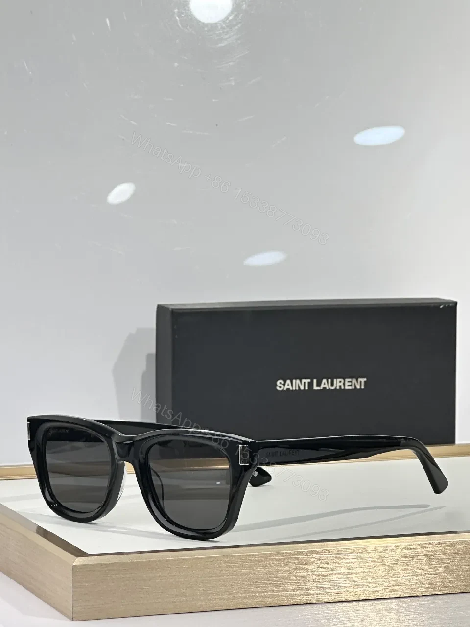 View 6 of Tortoiseshell Acetate Sunglasses with Subtle Branding