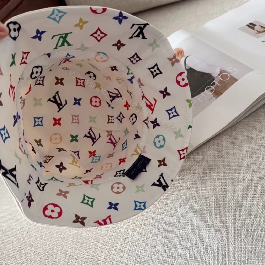 View 6 of Compact Luxury Bucket Hat - Embroidered, Unisex, Canvas Hat