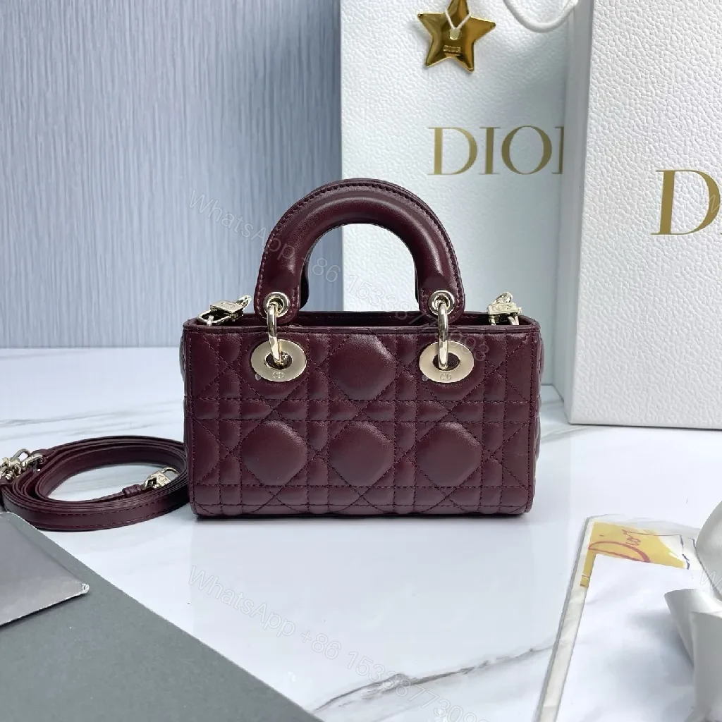 View 6 of Compact Velvet-Red Quilted Handbag: City Luxury-Grained Comfort