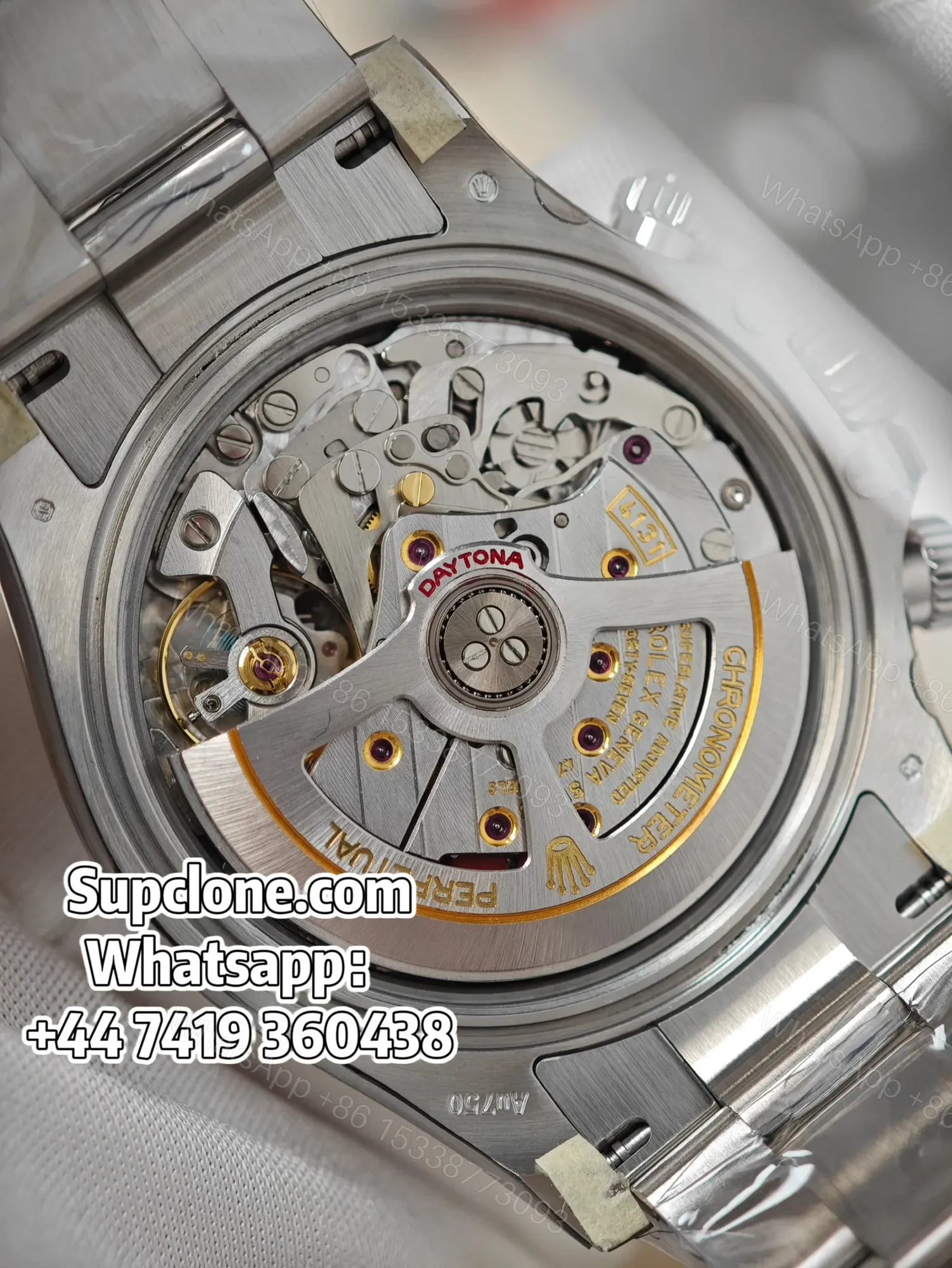 View 6 of Rolex Daytona Super Clone M126509-0001 Black Dial 4131 Movement