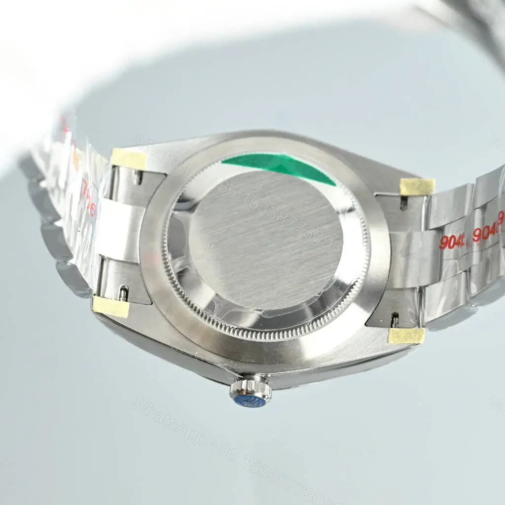 View 5 of Rolex Oyster Perpetual 41 Stainless Steel Turquoise Celebration 124300-0008