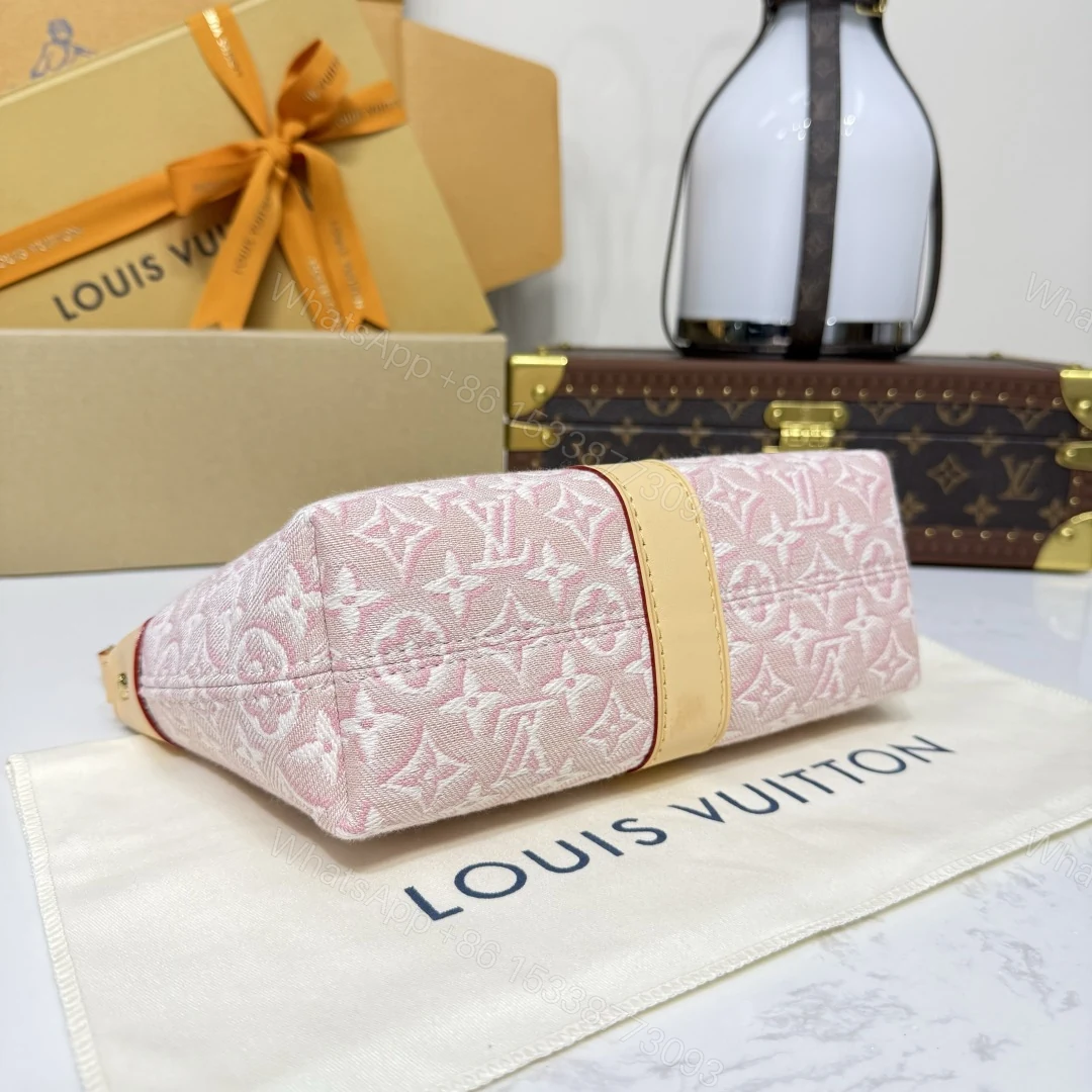 View 6 of Louis Vuitton Pochette Pink Monogram Emblème