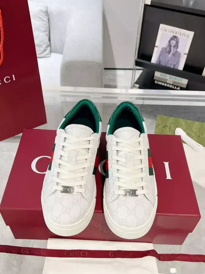 View 3 of WOMEN’S GUCCI ACE SNEAKER WITH WEB – GC249