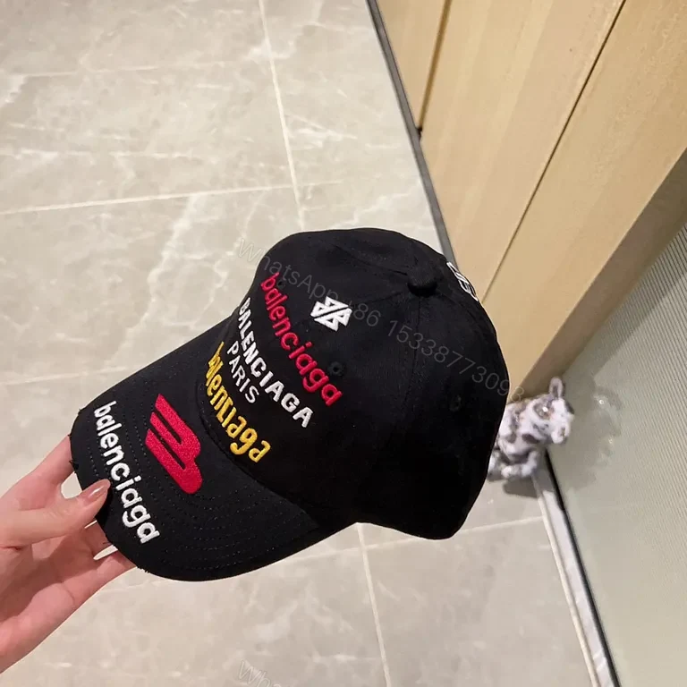 View 9 of Bold Logo Cap: Multicolor Branding, Elevated Streetwear Style