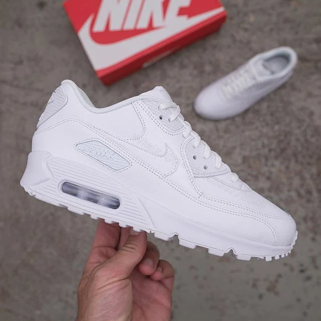 View 2 of FIRST COPY NIKE AIRMAX 90 TRIPLE WHITE