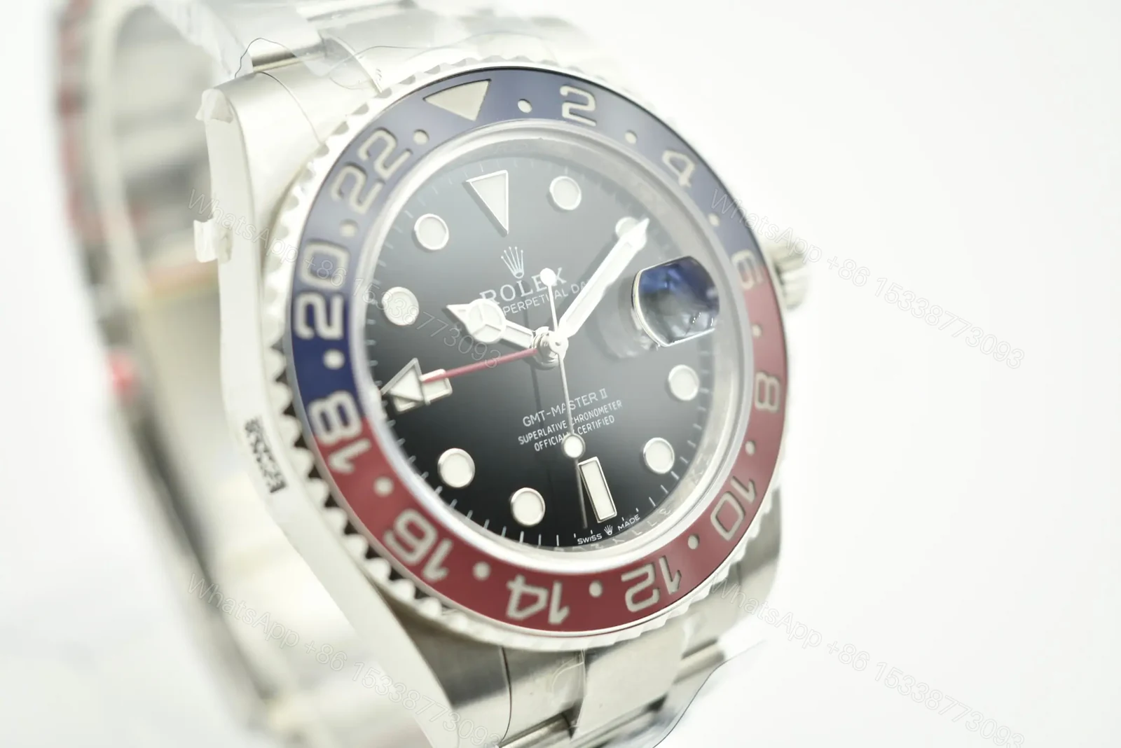View 2 of Rolex GMT-Master II Pepsi Oyster Watch Ultimate 40MM 126710BLRO-0002