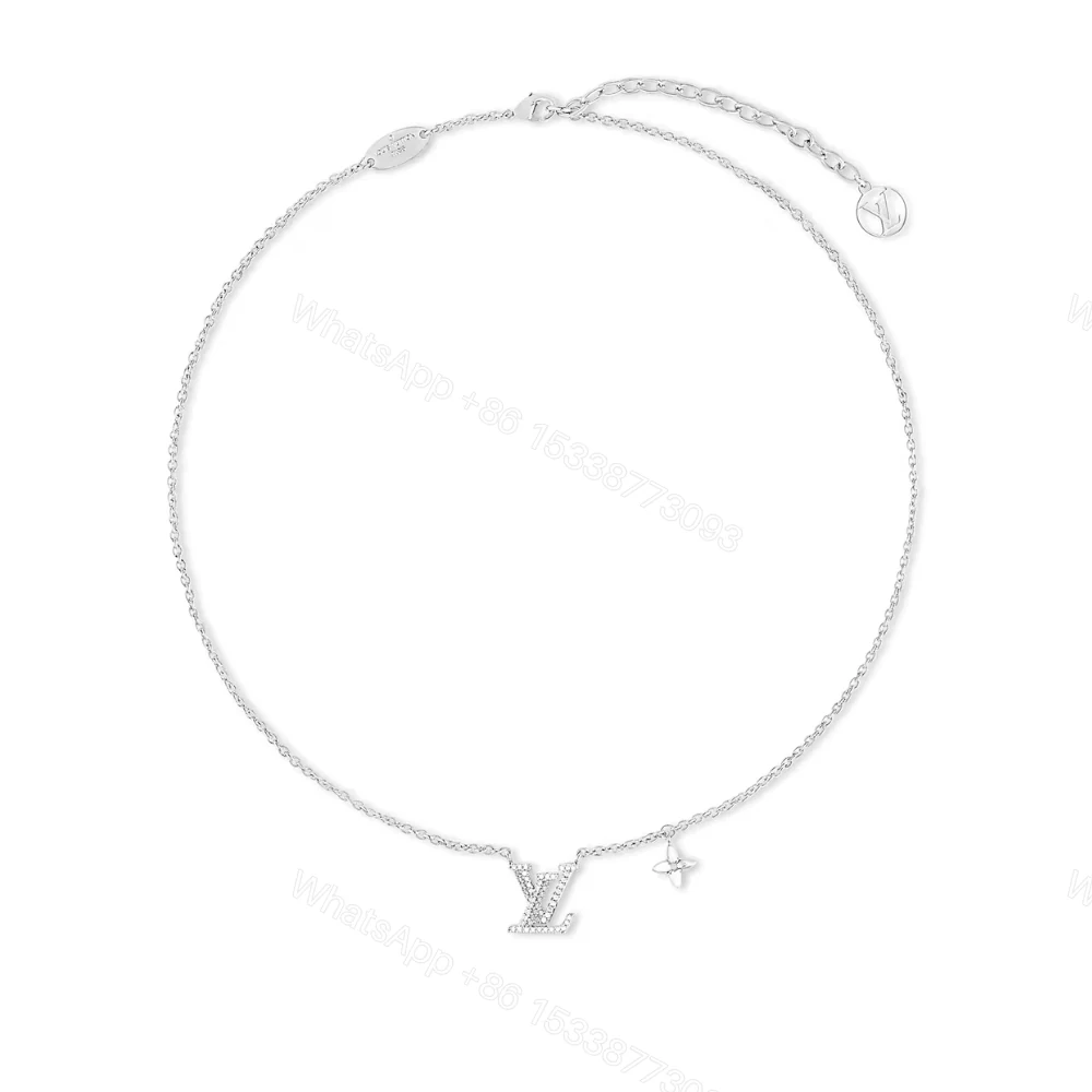 Louis Vuitton Lv Iconic Enamel Necklace Silver M02751 — view 1