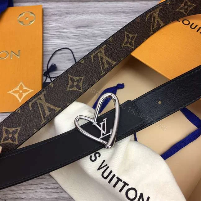 View 2 of LOUIS VUITTON ICONIC 30MM REVERSIBLE BELT – B186